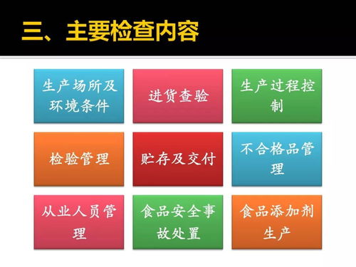 食品生产经营监督检查管理办法解读 生产企业篇